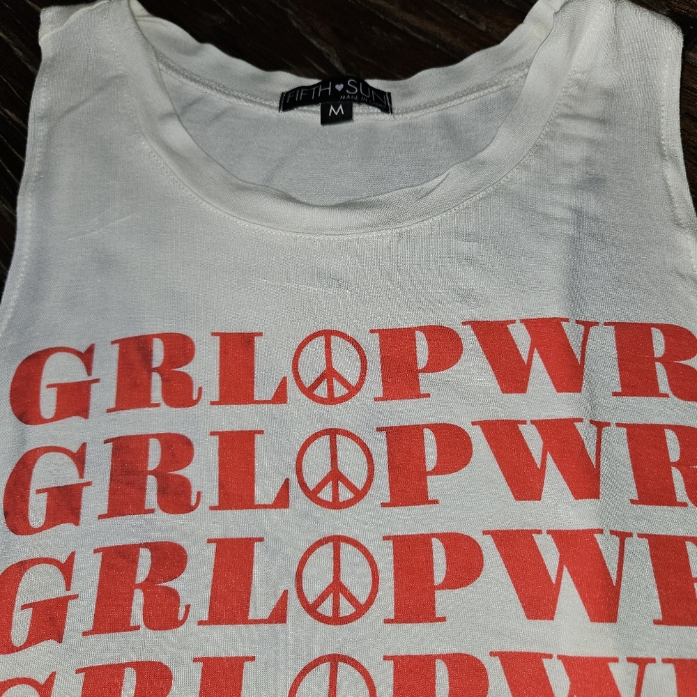Fifth Sun Graphic Tank Top Size M